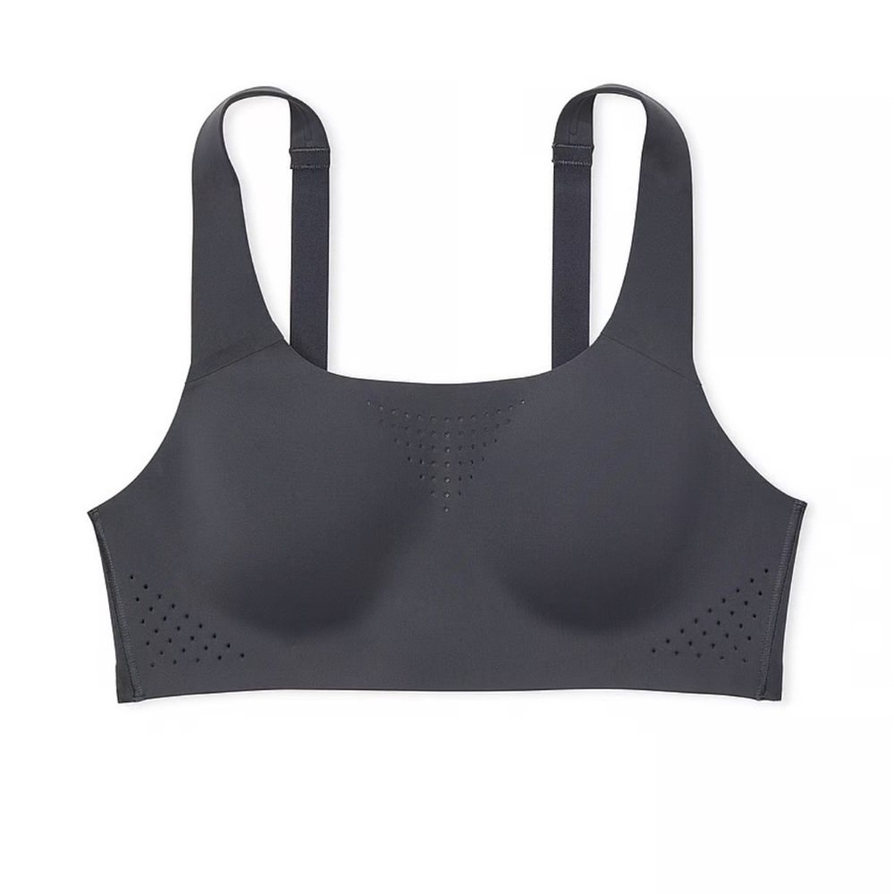 Victoria's Secret Black Seamless Bra with Wide Straps